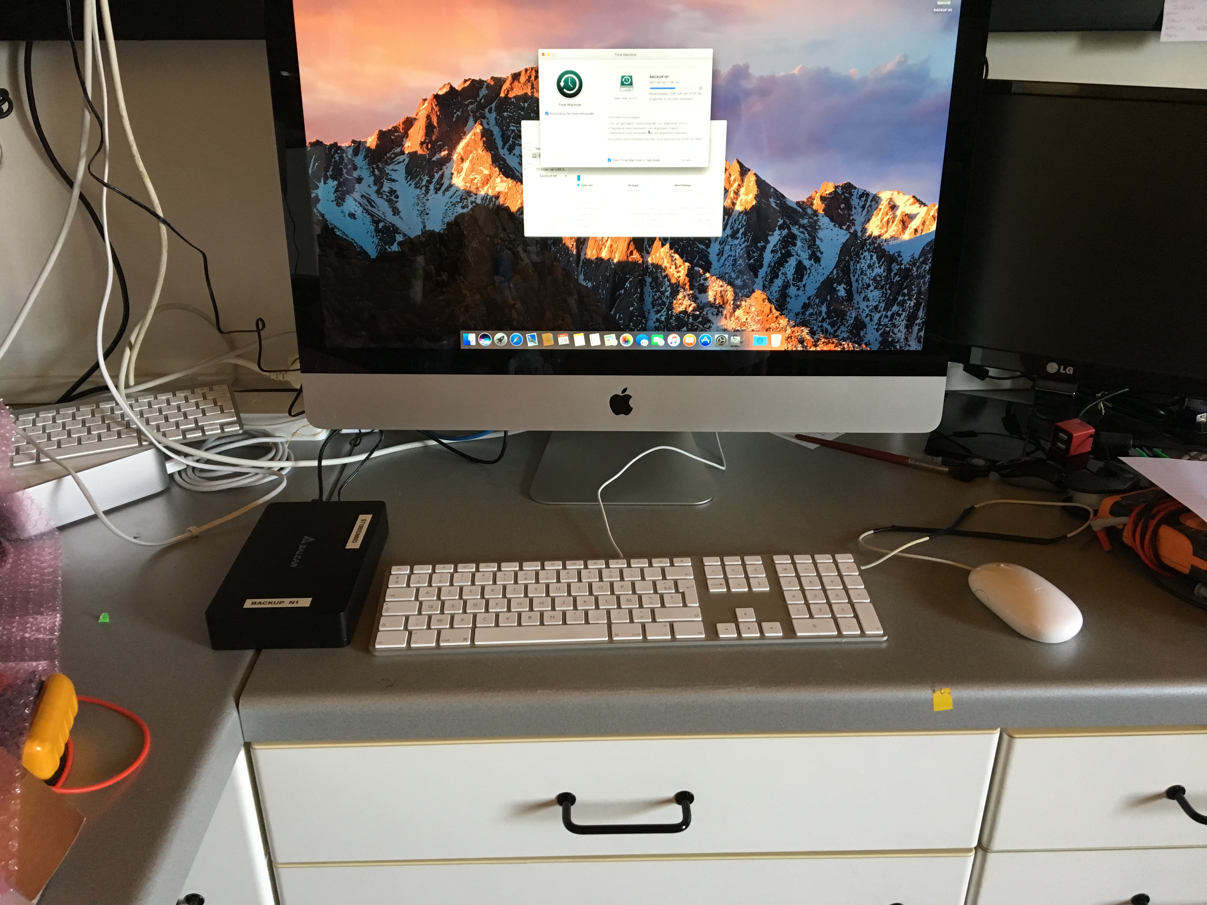 first backup